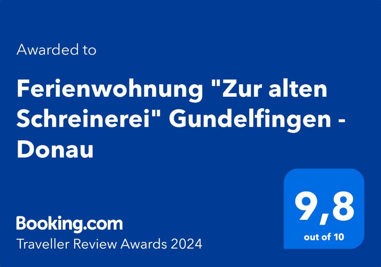 Ferienwohnung "Zur Alten Schreinerei" Gundelfingen - Donau Gundelfingen an der Donau Eksteriør bilde